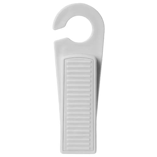 Türstopper-Keile, Wiederverwendbare, stoßdämpfende Türstopper aus Silikon(White,6PCS) von ZBORAVPIX