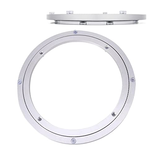 ZBORAVPIX Drehtisch Lager Basis, Aluminiumlegierung Lazy Susan Drehtellerlager Silber Mehrere Größen(500 Mm) von ZBORAVPIX