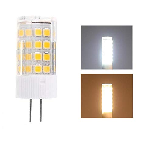 ZBORAVPIX Halogen-Glühbirnen, G4 G9 E14 LED-Lampe 3W 4W 5W 7W AC 220V(G4-4w,Cold White) von ZBORAVPIX