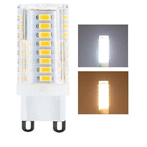 ZBORAVPIX Halogen-Glühbirnen, G4 G9 E14 LED-Lampe 3W 4W 5W 7W AC 220V Warmweiß Kaltweiß(G9-5w,Warm White) von ZBORAVPIX