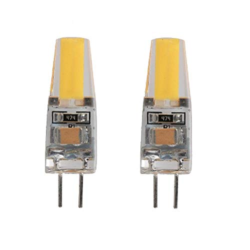 ZBORAVPIX Halogen-Glühbirnen, LED G4 G9 E14 Glühbirne 3W/6W 12V 220V COB Strahler Kronleuchter Licht Warm und Kaltweiß 6er Pack(G4-3w-220v,Cold White) von ZBORAVPIX