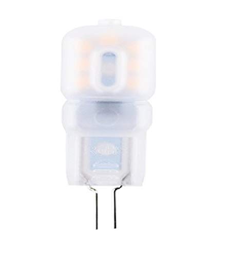 ZBORAVPIX Halogen-Glühbirnen, LED-Lampe G9 G4 220V dimmbar 3W 5W Kerze Kronleuchter ersetzen Halogenlampe(G4 14leds 220v (Dimmable),Milky) von ZBORAVPIX