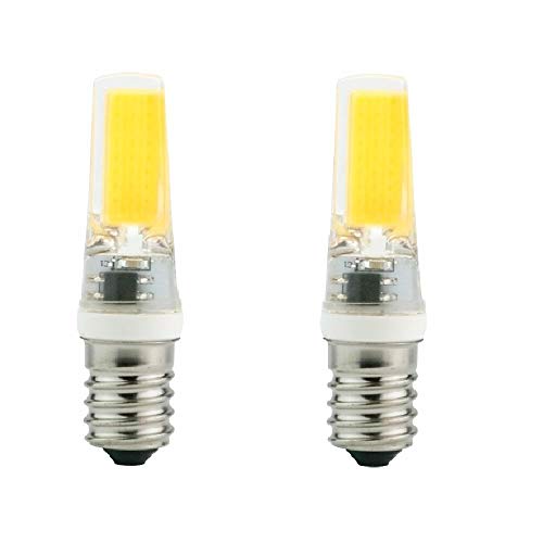ZBORAVPIX Halogen-Glühbirnen, Packung mit 10 G4 G9 E14 LED-Lampe 3W 6W 12V 220V COB Kalt- und Warmweiß(E14-6w-220v,Warm White) von ZBORAVPIX