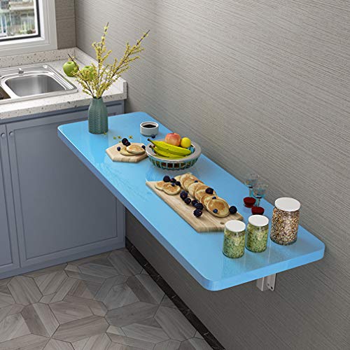 ZBORAVPIX Klappbarer Hängetisch an der Wand, for Home Office Laptop Computer Waschküche Werkbank(Blue,120x50cm/47x20in) von ZBORAVPIX