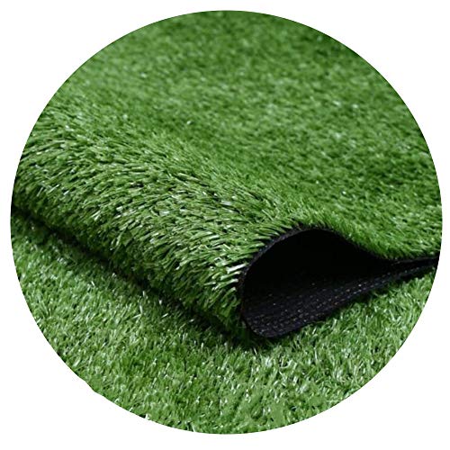 ZBORAVPIX Kunstrasen Rasenmatte， 15 mm Flor, hochverschlüsseltes Gartengrüngras, geeignet for den Innenbereich von Automessen(2x1m) von ZBORAVPIX