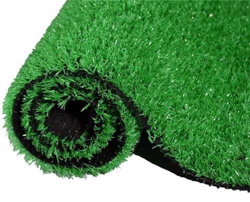 ZBORAVPIX Kunstrasen Rasenmatte， Outdoor Gefälschte Rasen Kunststoff Balkon Schule Grüne Wand Pflanzen DIY Mini Garten Micro Zubehör(1x2m) von ZBORAVPIX