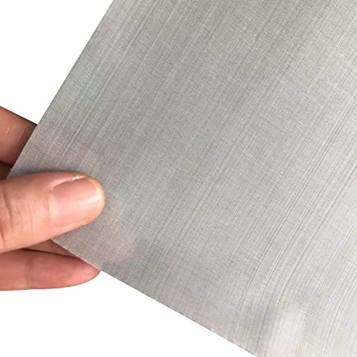 ZBORAVPIX Löcher Steinwolle Pflanzung wachsen Würfel, 300 Mesh Tear Resistant Metal Mesh Screen for Home Kitchen Commercial Filter Screen(1x5m) von ZBORAVPIX