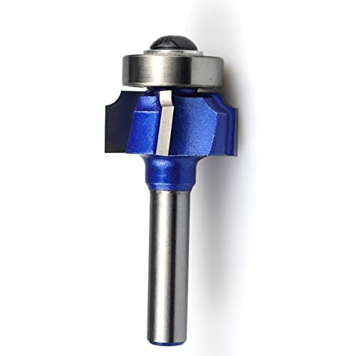 ZBORAVPIX Over Edging Router Cutter Bit, 1 STÜCK Werkzeug 6mm Schaft Z4 Ecke Runde Router Bit R1 R2 R3 Trim Kanten Holzbearbeitung 6mm Schaft X R3(6mm Shank X R1) von ZBORAVPIX