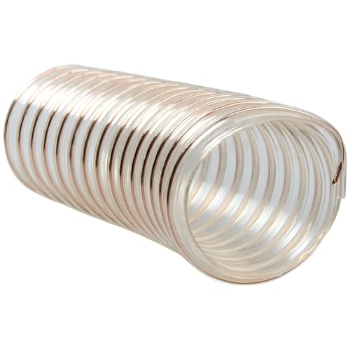 ZBORAVPIX PVC-Rohr Stahldraht-verstärkter Schlauch, Flexibler PU-Schlauch, Dicke 0,63 mm, Länge 1 Meter, Innendurchmesser: 330 mm(Inner Diameter: 260mm) von ZBORAVPIX