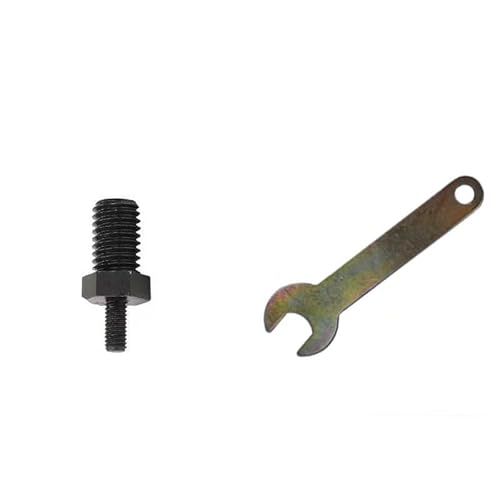 3 Zoll kleine Winkelschleifer-Umbaustange, Verlängerungsstange, M5- bis M10-Spindel, for Modifikationsadapter for Schneidemaschinen vom Typ 100(2) von ZBOUMRTG