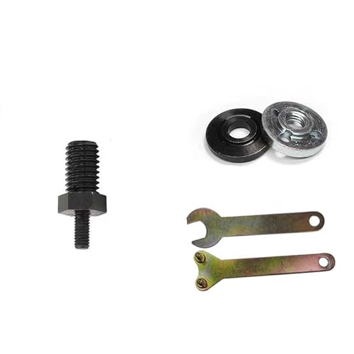 3 Zoll kleine Winkelschleifer-Umbaustange, Verlängerungsstange, M5- bis M10-Spindel, for Modifikationsadapter for Schneidemaschinen vom Typ 100(3) von ZBOUMRTG