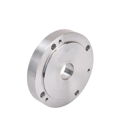 Kompatibel for Flanschanschluss einer 125-mm-Spindel an ein K72-4-Backen-Einfachspannfutter von ZBOUMRTG