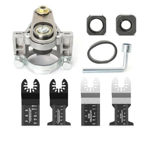 Winkelschleifer-Umbau-Universalkopfadapter M10 M14-Gewinde for 100 125 Typ Polierer Polieroszillierendes Werkzeug Einteiliges(Set 3) von ZBOUMRTG