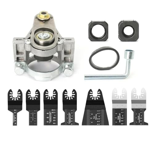 Winkelschleifer-Umbau-Universalkopfadapter M10 M14-Gewinde for 100 125 Typ Polierer Polieroszillierendes Werkzeug Einteiliges(Set 4) von ZBOUMRTG