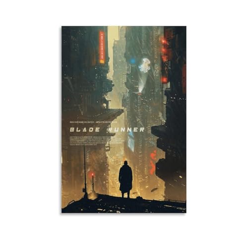 ZBSXLBNG Blade Runner 2049 Sci-Fi Movie Wandkunst Bilddruck Moderne Familienzimmer Dekor 16x24inch(40x60cm) von ZBSXLBNG