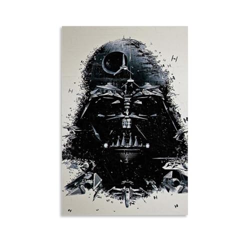 ZBSXLBNG Darth Vader Art Poster Wandkunst Bilddruck Moderne Familienzimmer Dekor 16x24inch(40x60cm) von ZBSXLBNG