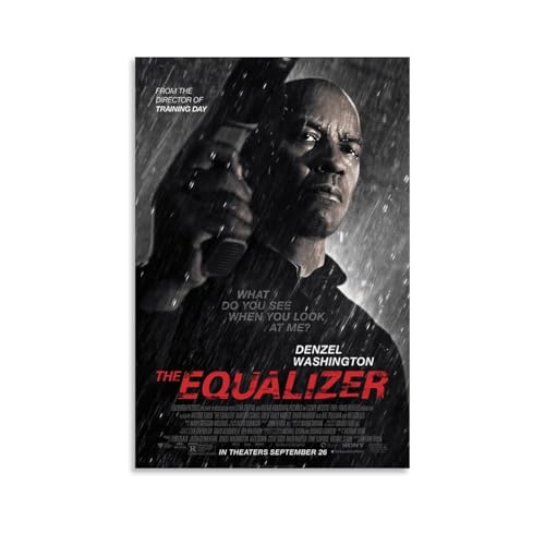 ZBSXLBNG The Equalizer 2014 Movie Wandkunst Bilddruck Moderne Familienzimmer Dekor 24x36inch(60x90cm) von ZBSXLBNG
