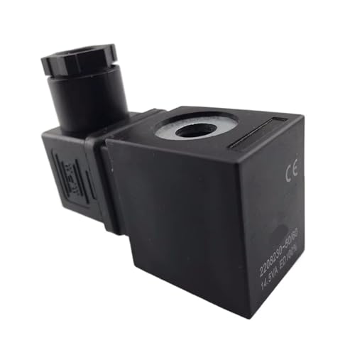 1 Stück Magnetventilspule 220 V/230 V 14,5 VA Unteres Loch 13 mm Oberes Loch 10 mm Höhe 39 mm(DC12V) von ZBWZXBDJ