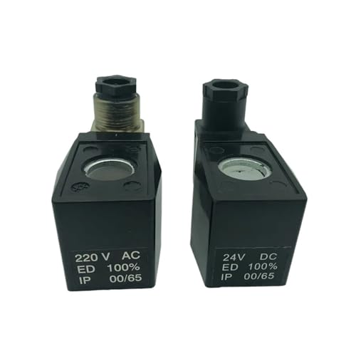 1 Stück Magnetwasserventilspule AB410 Innenloch 16 mm Höhe 40 mm AC220V DC24V(AC110) von ZBWZXBDJ