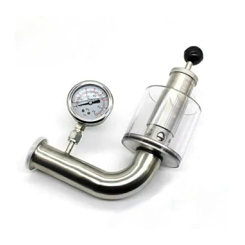 ZBWZXBDJ Auslassventil SS304 Tankauslassventil Automatische Wasserdichtung Abgasdruckbegrenzungsventil Ferrule OD 50,5/64 mm(Type 5) von ZBWZXBDJ