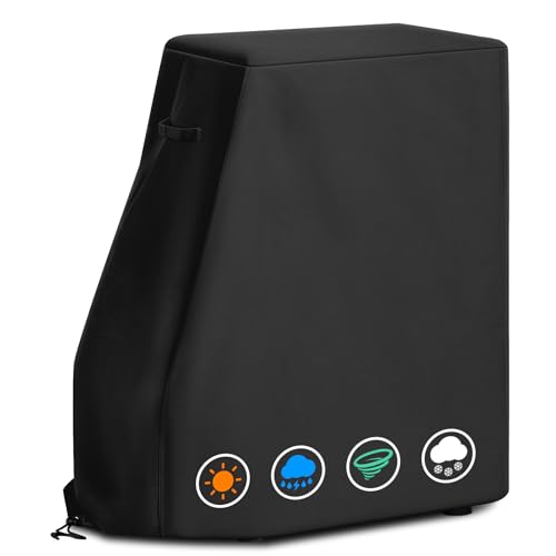 Robuste Grillabdeckung, passend für Bradley Smoker 990025, wasserdichter elektrischer Smoker für 4-Rack-Digital-Raucher, wasserabweisend, wetterfest, 600D Polyester-Abdeckung Robuste Grillabdeckung, passend für Bradley Smoker 990025, wasserdichter elektrischer Smoker für 4-Rack-Digital-Raucher, wasserabweisend, wetterfest, 600D Polyester-Abdeckung von ZBXFCSH