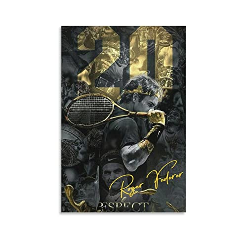ZBYYFC Foto Auf Leinwand 30 * 50cm Senza Cornice Roger Federer Picture Print Modern Family Bedroom Decor Posters ZBYYFC Foto Auf Leinwand 30 * 50cm Senza Cornice Roger Federer Picture Print Modern Family Bedroom Decor Posters von ZBYYFC