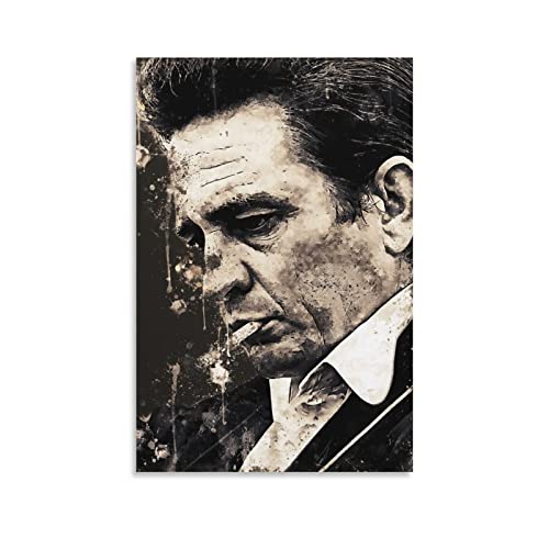 ZBYYFC GemäLde Auf Leinwand 30 * 50cm Senza Cornice Johnny Cash Art Print Ritratto Musica classica Vintage Painting Poster e stampe Arte da parete per la decorazione ZBYYFC GemäLde Auf Leinwand 30 * 50cm Senza Cornice Johnny Cash Art Print Ritratto Musica classica Vintage Painting Poster e stampe Arte da parete per la decorazione von ZBYYFC