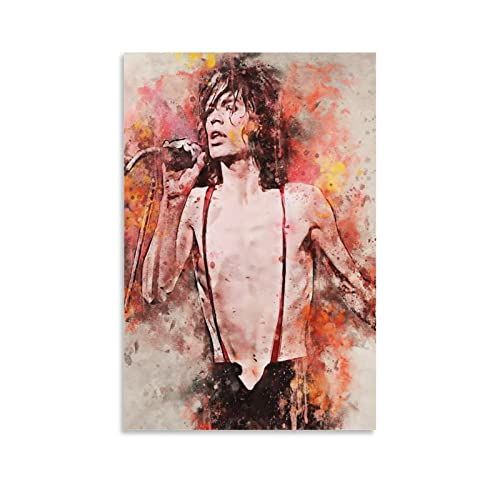 ZBYYFC Leinwand Druck Poster 40 * 60cm Senza Cornice Mick Jagger Classic Vintage Vintage Retro Art Print per Home Bedroom Living Room Decor ZBYYFC Leinwand Druck Poster 40 * 60cm Senza Cornice Mick Jagger Classic Vintage Vintage Retro Art Print per Home Bedroom Living Room Decor von ZBYYFC