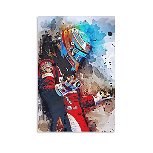 ZBYYFC Poster und Drucke 30 * 50cm Senza Cornice Fernando Alonso Formula Uno Pittura decorativa retrò per la casa camera da letto soggiorno decoro ZBYYFC Poster und Drucke 30 * 50cm Senza Cornice Fernando Alonso Formula Uno Pittura decorativa retrò per la casa camera da letto soggiorno decoro von ZBYYFC