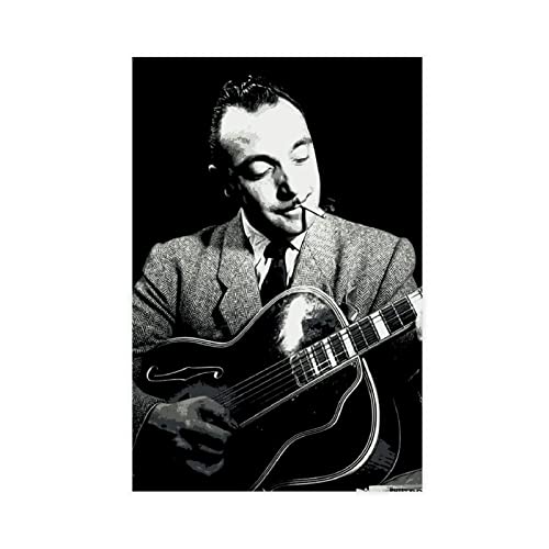 ZBYYFC Poster und Drucke 50 * 70cm Senza Cornice Musicista jazz Django Reinhardt Poster musicale Soggiorno Camera da letto Pittura Opera d'arte ZBYYFC Poster und Drucke 50 * 70cm Senza Cornice Musicista jazz Django Reinhardt Poster musicale Soggiorno Camera da letto Pittura Opera d'arte von ZBYYFC
