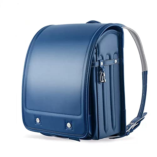 ZCBYBT Ransel Randoseru Japanische Schultaschen Für Mädchen Und Jungen Box Rucksack Große Kapazität Bookbag,26 * 20 * 35Cm,F von ZCBYBT