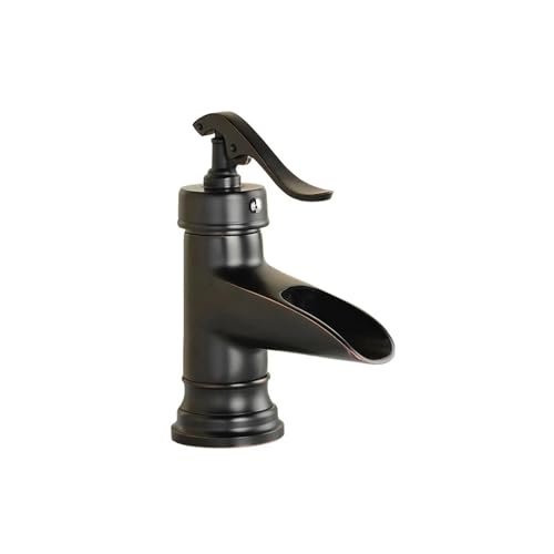 Antike Becken Wasserhähne Schwarzer Bronze Wasserfall Wasserhahn Bambus Waschbecken Zapfhack Antike Becken Wasserhähne Schwarzer Bronze Wasserfall Wasserhahn Bambus Waschbecken Zapfhack von ZCCZJS