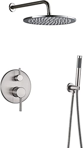 Duschmixer Bar Klassische Duschwandmontage Duschhahn Set Messing Regen Dusch Duschkombination Duschmixer Bar Klassische Duschwandmontage Duschhahn Set Messing Regen Dusch Duschkombination von ZCCZJS