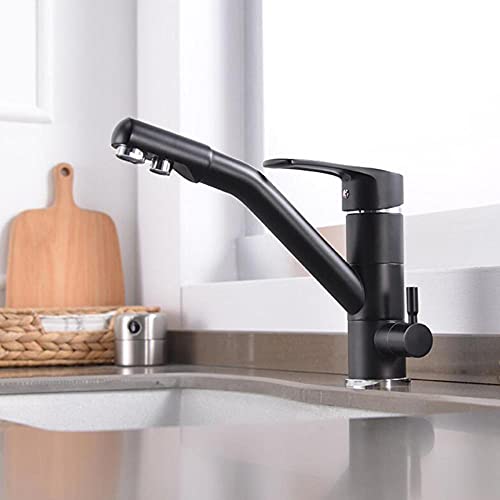 Küchenarmatur 3 Wege reines Wasser gerade Trinkwasser heißes Wasser und kaltes Wasser Waschbecken Wasserhahn Messing 360 ° Rotation Küche Spüle Wasserhähne-Chrom-Schönheit kommt kommt Küchenarmatur 3 Wege reines Wasser gerade Trinkwasser heißes Wasser und kaltes Wasser Waschbecken Wasserhahn Messing 360 ° Rotation Küche Spüle Wasserhähne-Chrom-Schönheit kommt kommt von ZCCZJS