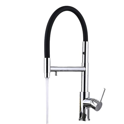 Küchenspüle Wasserhähne 3-Wege-Messing Einer Loch 3-Wege-Wasserhahn-Schwarz-Schönheit kommt Küchenspüle Wasserhähne 3-Wege-Messing Einer Loch 3-Wege-Wasserhahn-Schwarz-Schönheit kommt von ZCCZJS