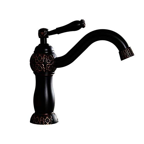 Spülbecken Taps, amerikanischer rotierender Wasserhahn, waschen Sie Ihr Gesicht auf der Bühne waschen Hände Wasserhahn, heiß und kalt Hochteile Badezimmer Wasserhahn/s von ZCCZJS