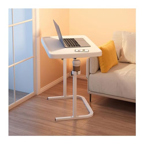 Verstellbare tragbare Klapp -Couch -Tablett für Laptop -NachttV und Sofa -Seitenschreibtisch mit Tassenhalter von ZCCZJS