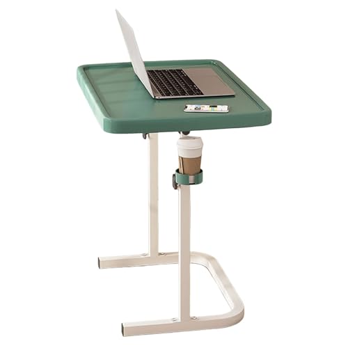 Verstellbare tragbare Klapp -Couch -Tablett für Laptop -NachttV und Sofa -Seitenschreibtisch mit Tassenhalter von ZCCZJS