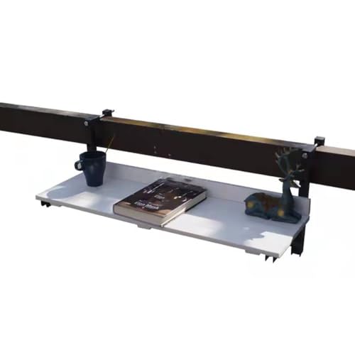 ZCCZJS Außenwand montierte Klapptisch Verstellbarer Hanging Workbench für Garten Veranda Hinterhof tragbar von ZCCZJS