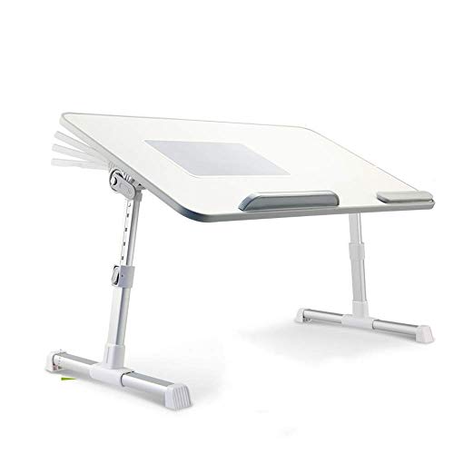 ZCCZJS Klapptisch, tragbarer Mini -Picknicktisch und leichtes Gewicht, faltet in Zwei Hälften mit innerem Stauraum, für Campingreisen Bea Picknick -Fischerei im Freien Campingaktivität (mittel) von ZCCZJS