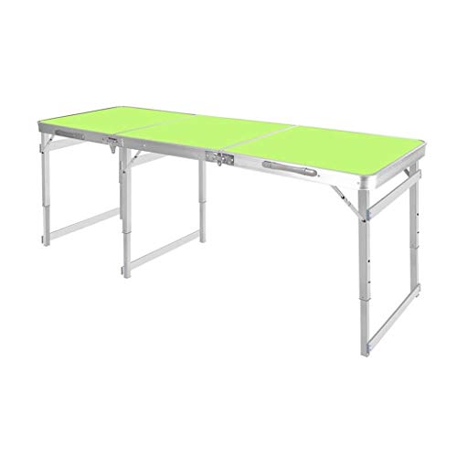 ZCCZJS Klapptisch tragbarer Aluminiumklapptisch in der Outdoor -Picknicktisch im Freien von ZCCZJS