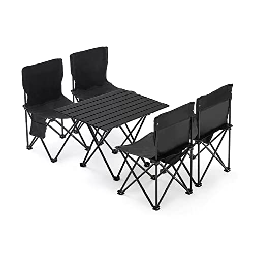 ZCCZJS Klapptisch und Luft, Outdoor -Pelz -Tisch und Aise, Klapptisch und Luft eingestellt, tragbare Faltbare Camping -Picknicktisch und Airs ZCCZJS Klapptisch und Luft, Outdoor -Pelz -Tisch und Aise, Klapptisch und Luft eingestellt, tragbare Faltbare Camping -Picknicktisch und Airs von ZCCZJS