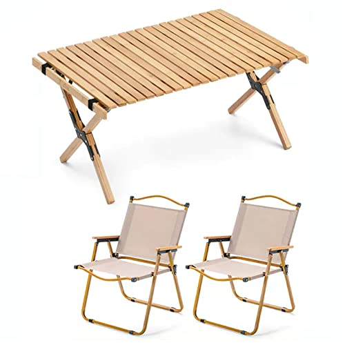ZCCZJS Klapptisch und Luft im Freien, tragbare Faltbare Camping -Picknicktisch, Klapper -Bistro -Tisch und Luft für Garten, POR oder Pool von ZCCZJS