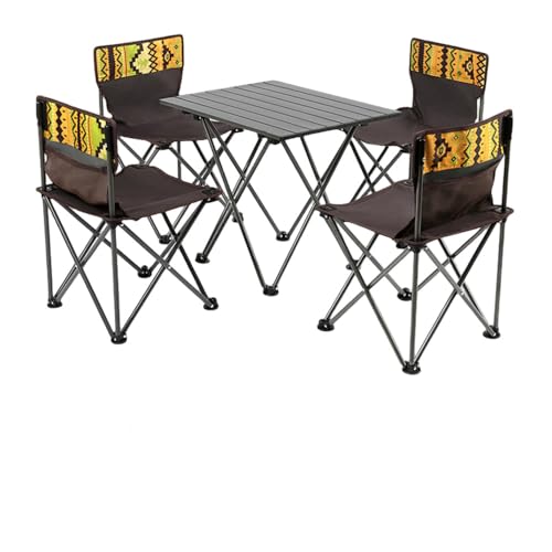ZCCZJS Outdoor Klapptisch Air Set Camping Garden Party tragbarer Tischschreibtisch Reisen Wandergrill Outdoor -Fell, Klapptisch 1PCS von ZCCZJS