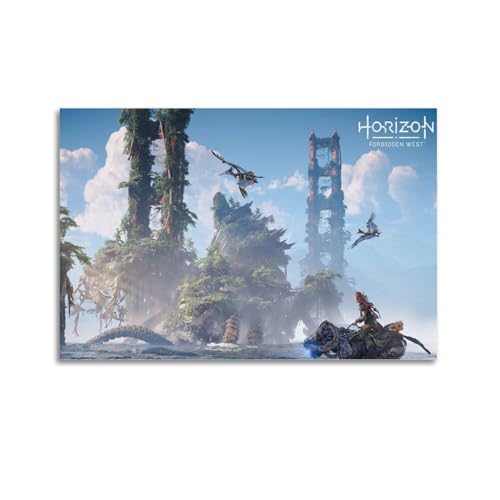 ZCDSEFF Horizon West Spiel-Poster, dekoratives Gemälde, Leinwand, Wandposter und Kunstdruck, moderne Familienschlafzimmer-Dekoration, Poster, 60 x 90 cm ZCDSEFF Horizon West Spiel-Poster, dekoratives Gemälde, Leinwand, Wandposter und Kunstdruck, moderne Familienschlafzimmer-Dekoration, Poster, 60 x 90 cm von ZCDSEFF