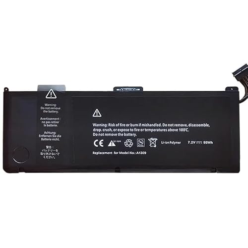 ZCDYGHU A1309 95WH Laptop-Akku für Apple MacBook Pro 17 "A1297 Anfang 2009 Mitte 2010 MC226J/A MC226LL/A MC226/A MC226CH/A von ZCDYGHU