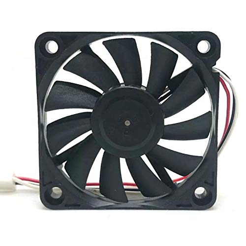 ZCDYGHU D06X-12TL 6010 12V 0.10A2 Kugellager-Lüfter mit 3 Drähten 3Pins von ZCDYGHU