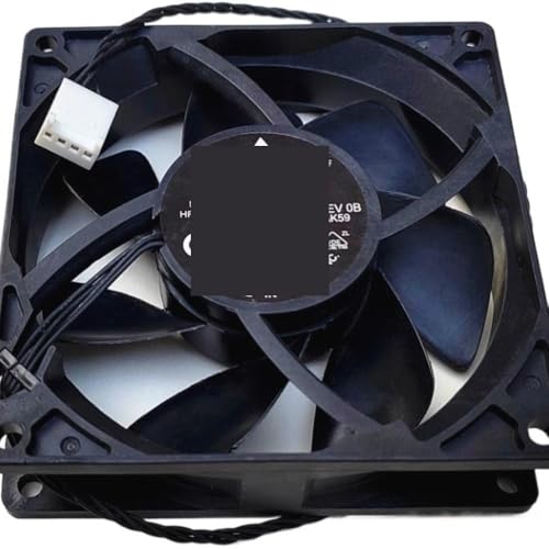 ZCDYGHU Für Delta 9025 9225 9CM Lüfter 4-Draht-Drehzahlregelung QUR0912VH DC 12V 0,60A Luftvolumenkühlung von ZCDYGHU