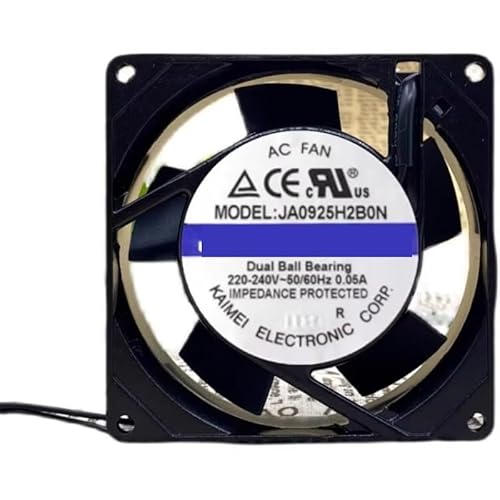 ZCDYGHU Für JAMICON JA0925H2B0N AC 220/240V 0,05 A 90x90x25mm 2-Draht Server Lüfter von ZCDYGHU
