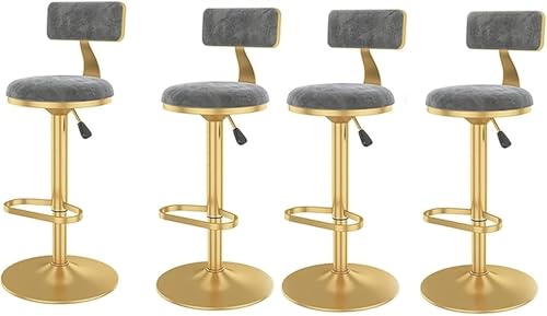 ZCEDZYSW Barhocker, Hebehocker, Frühstück, Esszimmerhocker, 2er-Set (H1, 4 Stück) von ZCEDZYSW